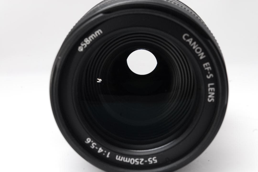 Canon EF-S 55-250mm F4-5.6 IS キヤノン 望遠レンズ