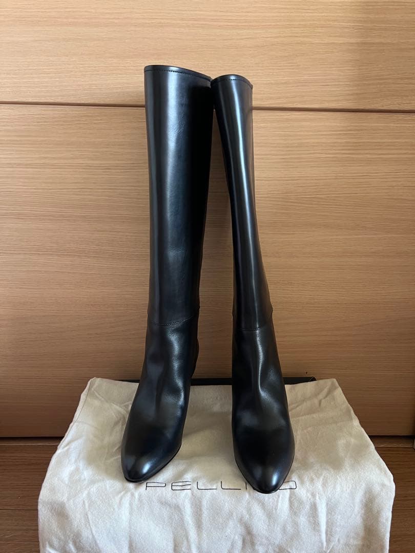 PELLICO / ALMOND TOE LONG BOOTS ¥94,600