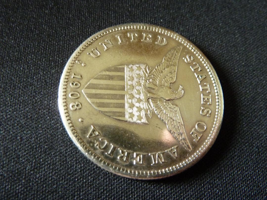 1908年 フィリピン 1ペソ 銀貨 古銭 希少