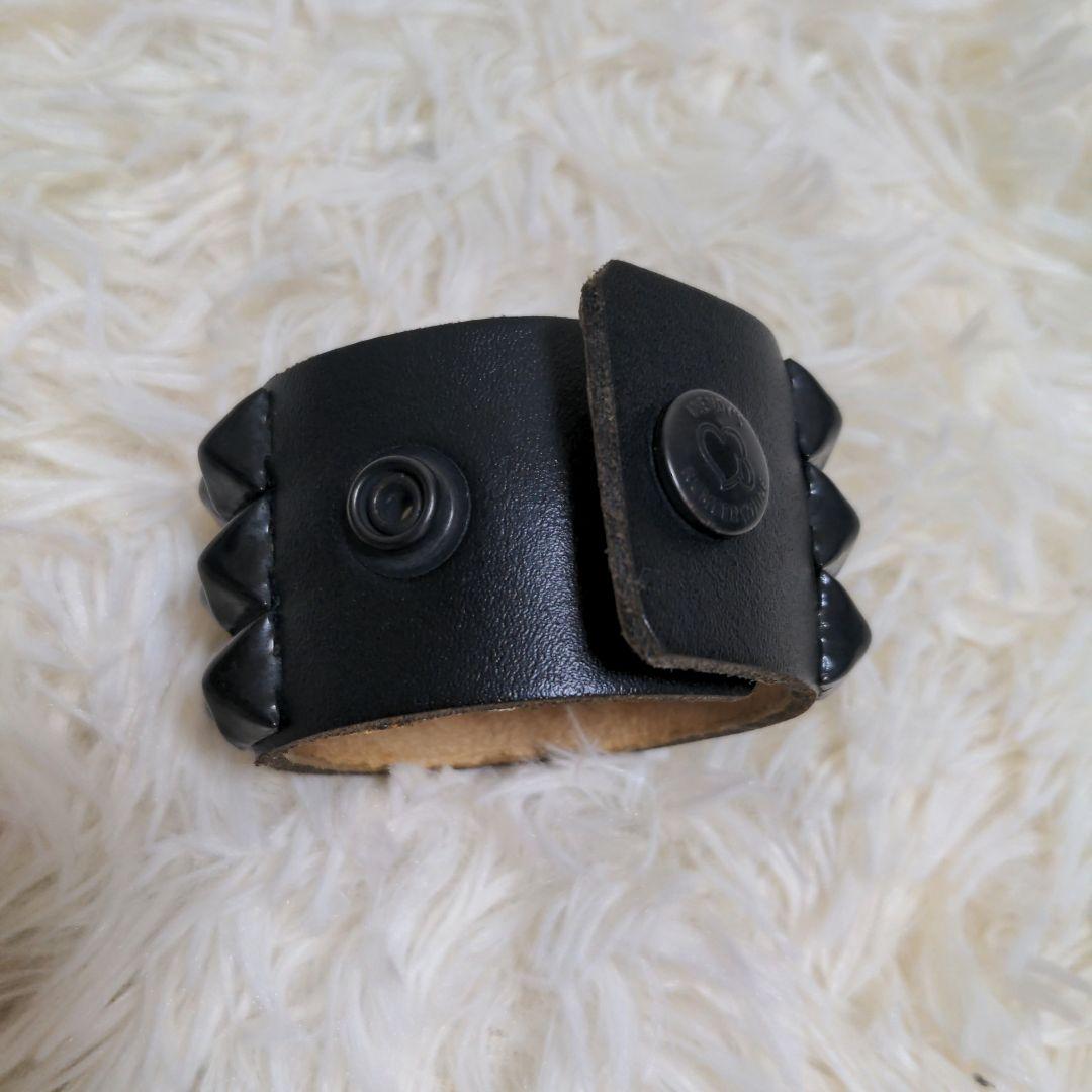 NUMBER(N)INE WENDY'S ブレスレット 3連 スタッズ 黒