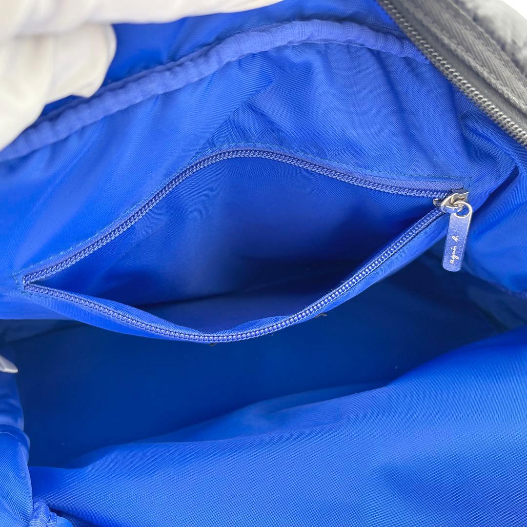 agnès b VOYAGE アニエスベー ボストンバッグ 2WAY 南京錠 鍵