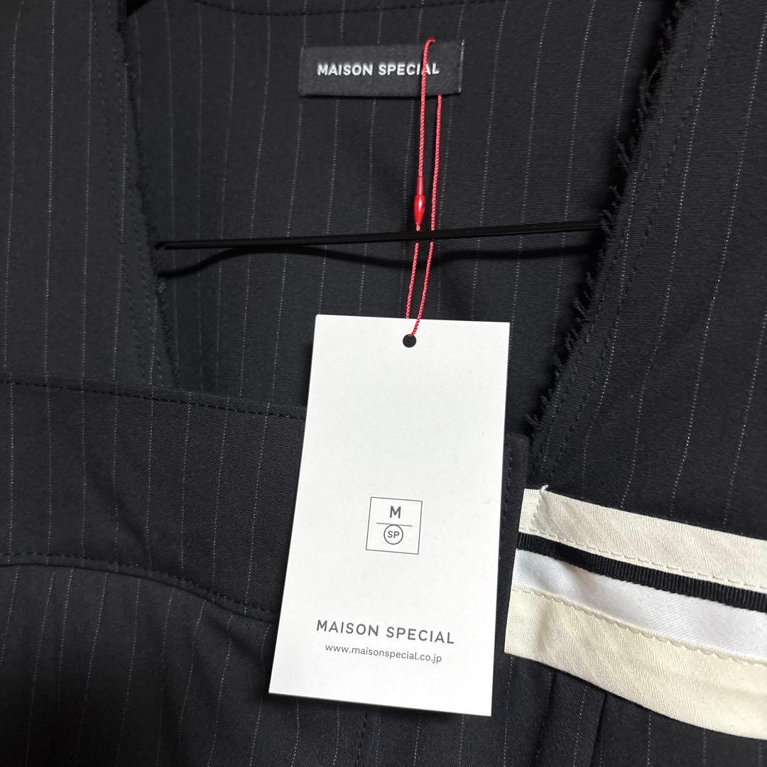 トップス MAISON SPECIAL Collarless Jacket Rompers