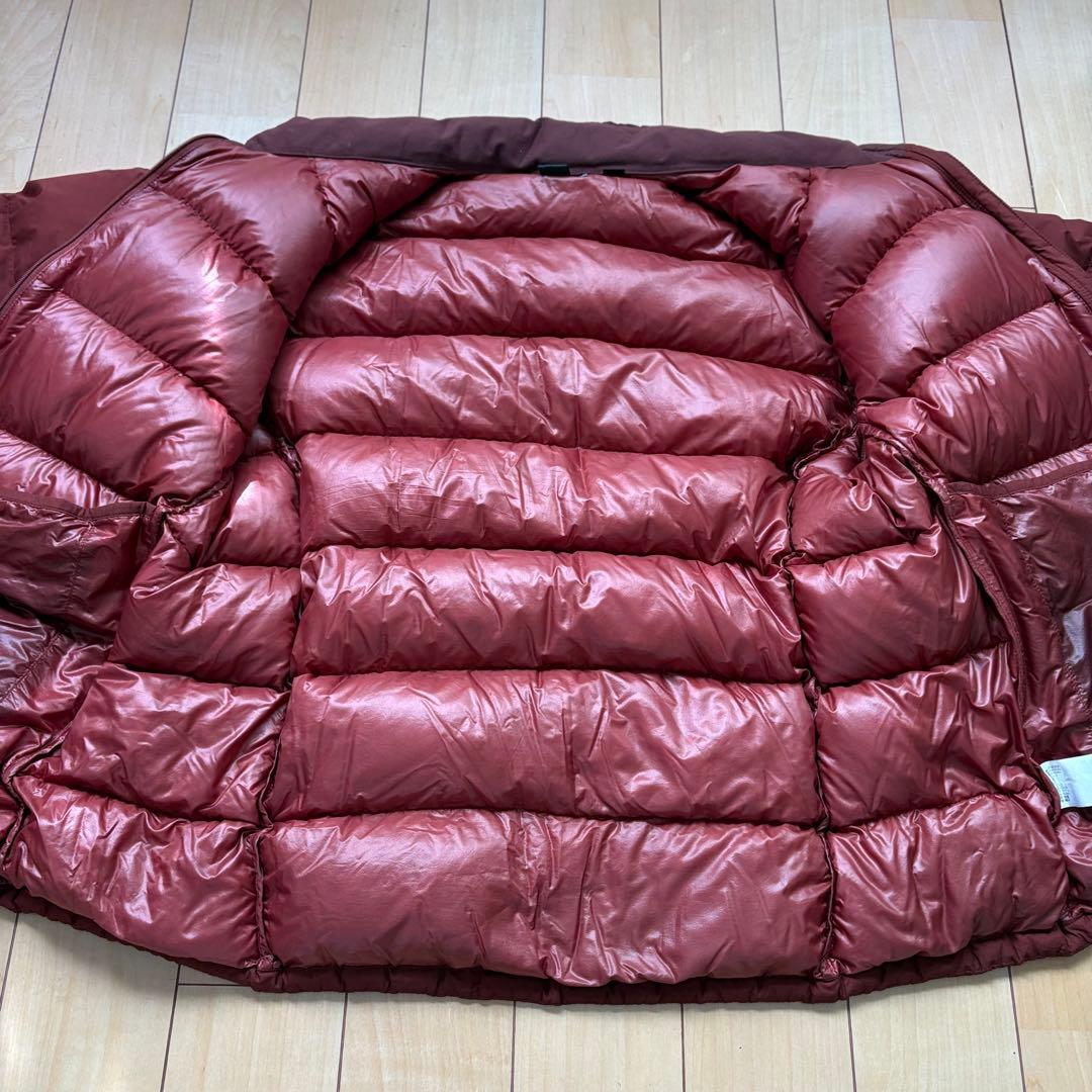 モンベル パーマフロスト ライトダウンジャケット ゴアテックス ボルドー　L