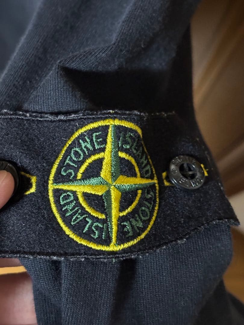 STONE スウェットトレーナー ブラック