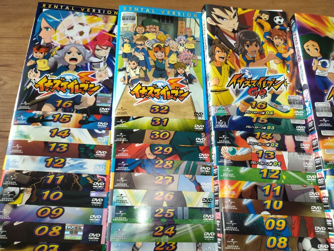 イナズマイレブン/GO/劇場版【DVD】全71巻セット