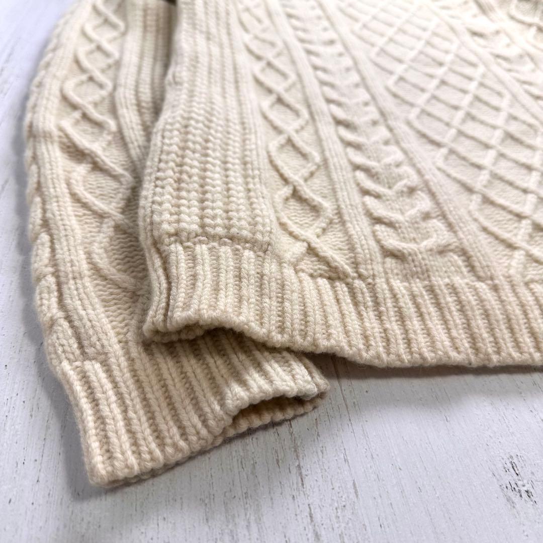 NEIGHBORHOOD X CASH CA フィッシャーマン ニット (M)