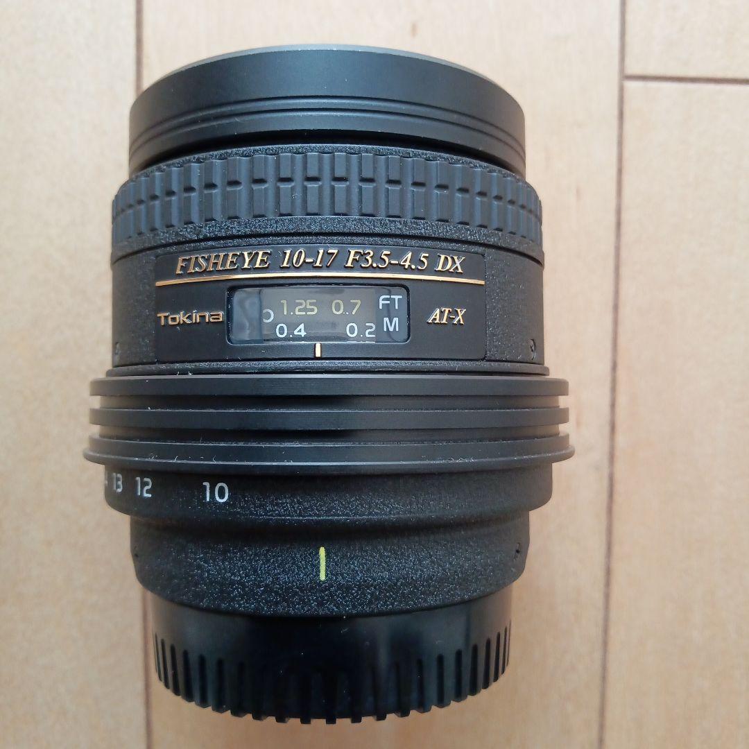 レンズ(ズーム) Tokina AT-X Fisheye 10-17mm F3.5-4.5 DX