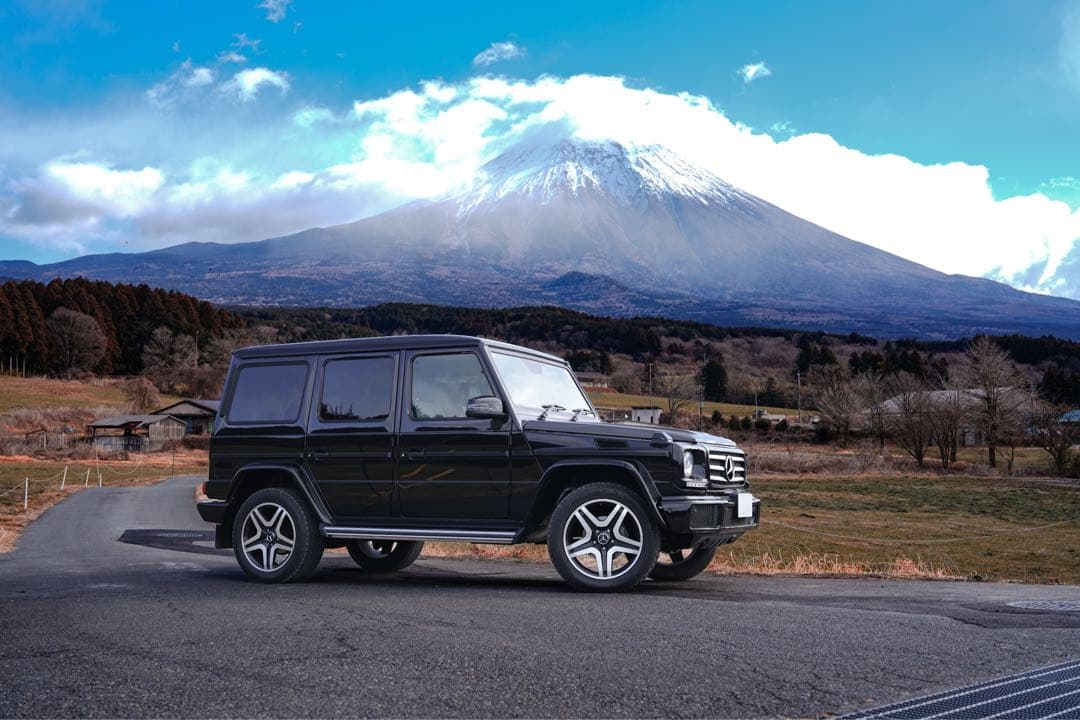 【そらジロー】ベンツ　Gクラス スタッドレスタイヤホイールセット