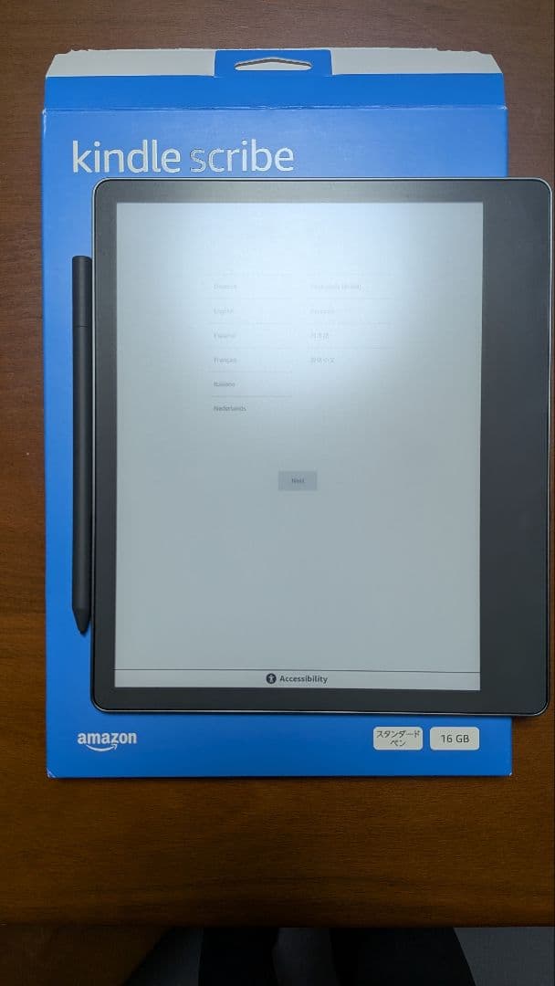 Kindle Scribe 16GB 本体 スタイラスペン付き