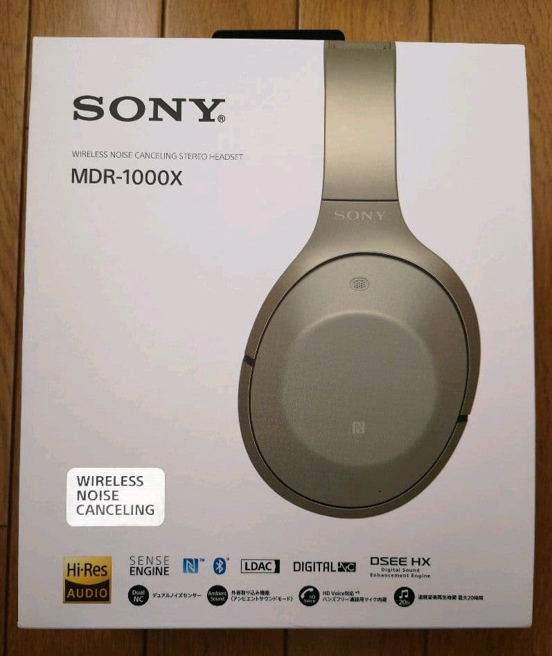 SONY ワイヤレスノイズキャンセリングヘッドホン MDR-1000X