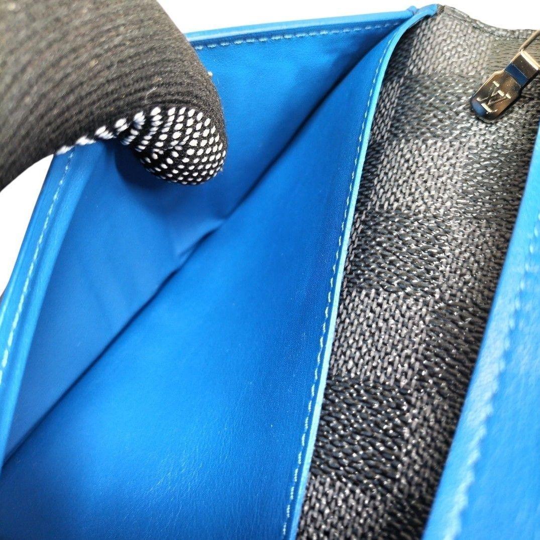 ☆極美品☆ ダミエ グラフィット ブラザ ストライプ ブルー ルイヴィトン