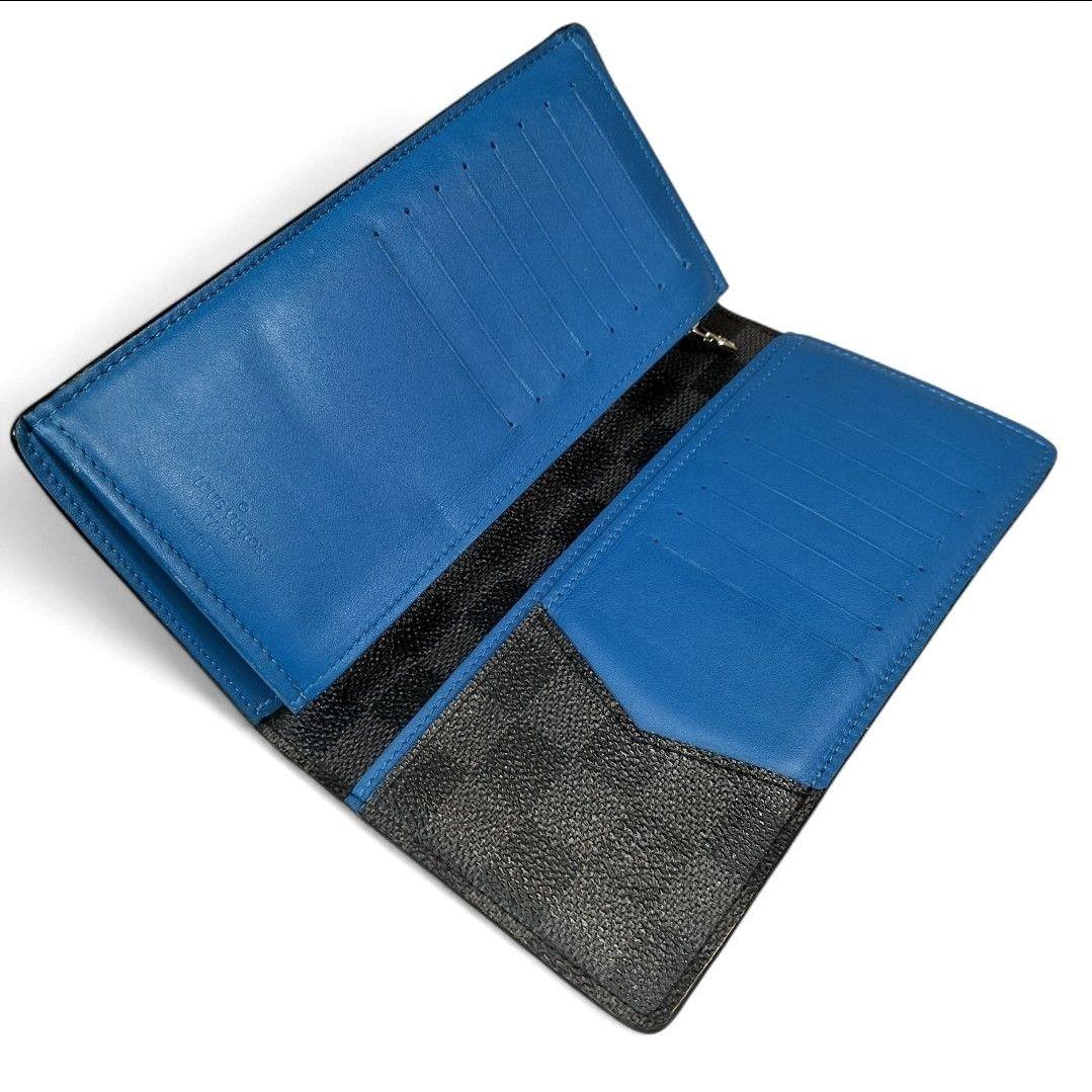 ☆極美品☆ ダミエ グラフィット ブラザ ストライプ ブルー ルイヴィトン