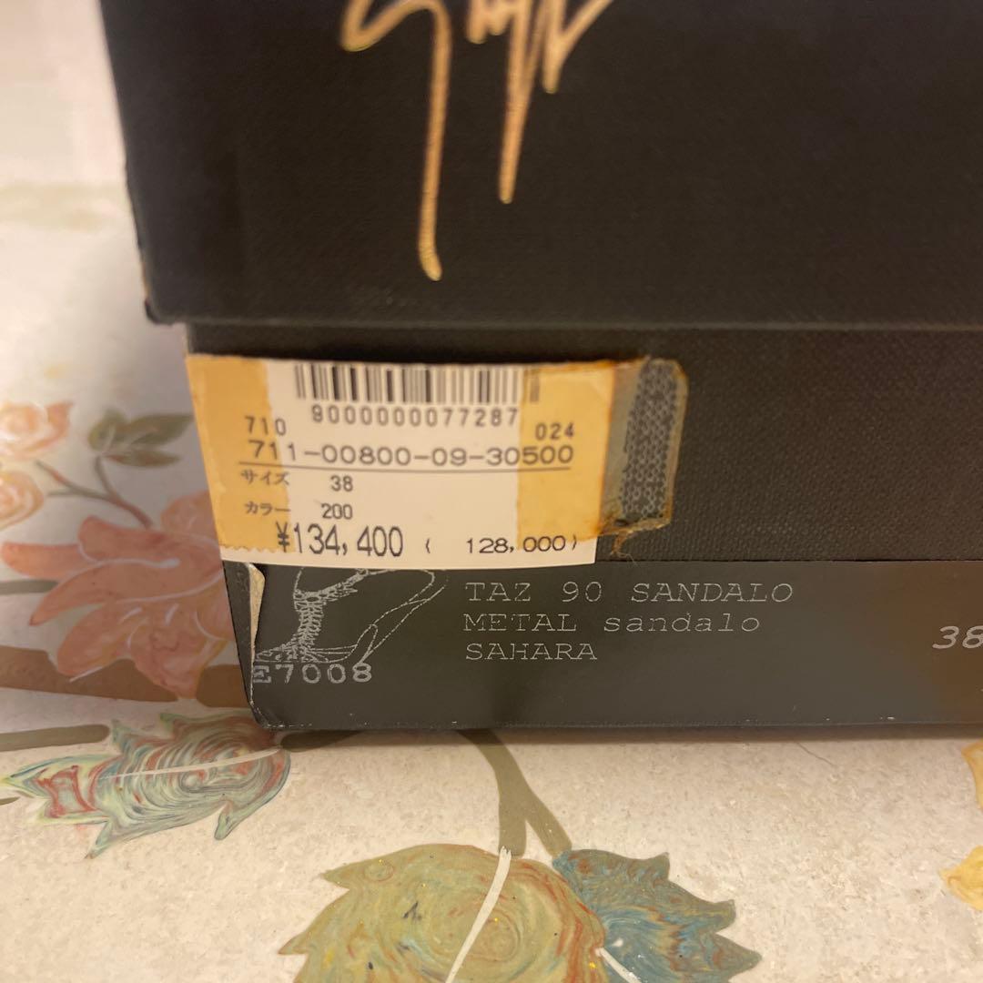 ジュゼッペ ノッティ✨ビジュー装飾 ストラップサンダル