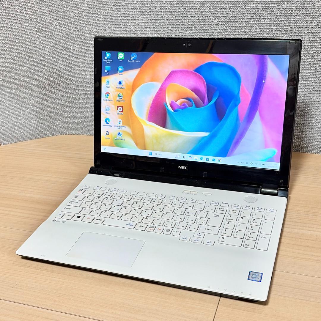 【超美品】NEC LaVie｜Core i3＆メモリ8GB｜初心者・日常使いに◎