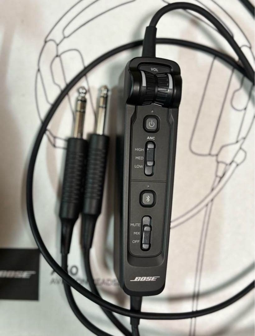 BOSE A30 ヘッドセット　デュアルプラグ