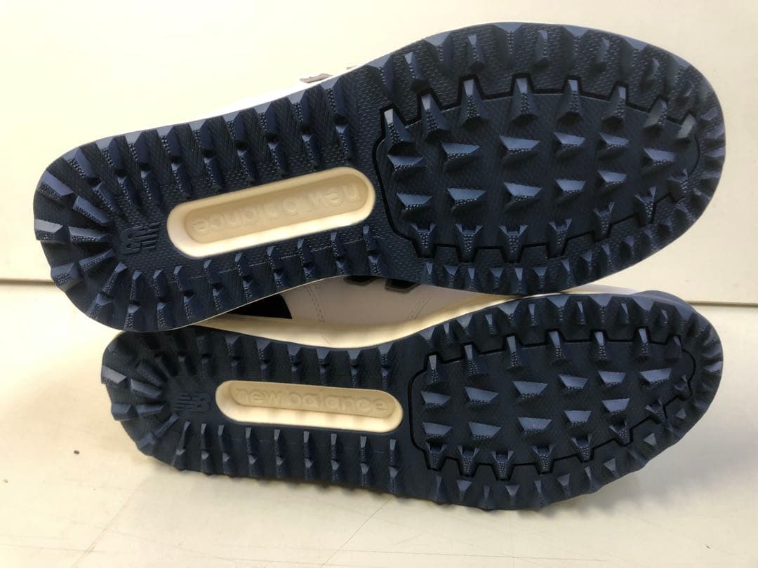 【未使用】New Balance 574 ゴルフシューズ 色：ホワイト/ネイビー