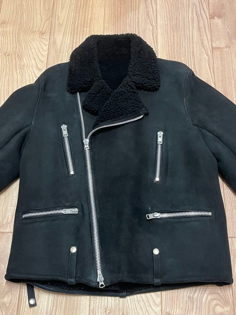 ACVM MOUTON DOUBLE RIDERS JACKET 44XL美品