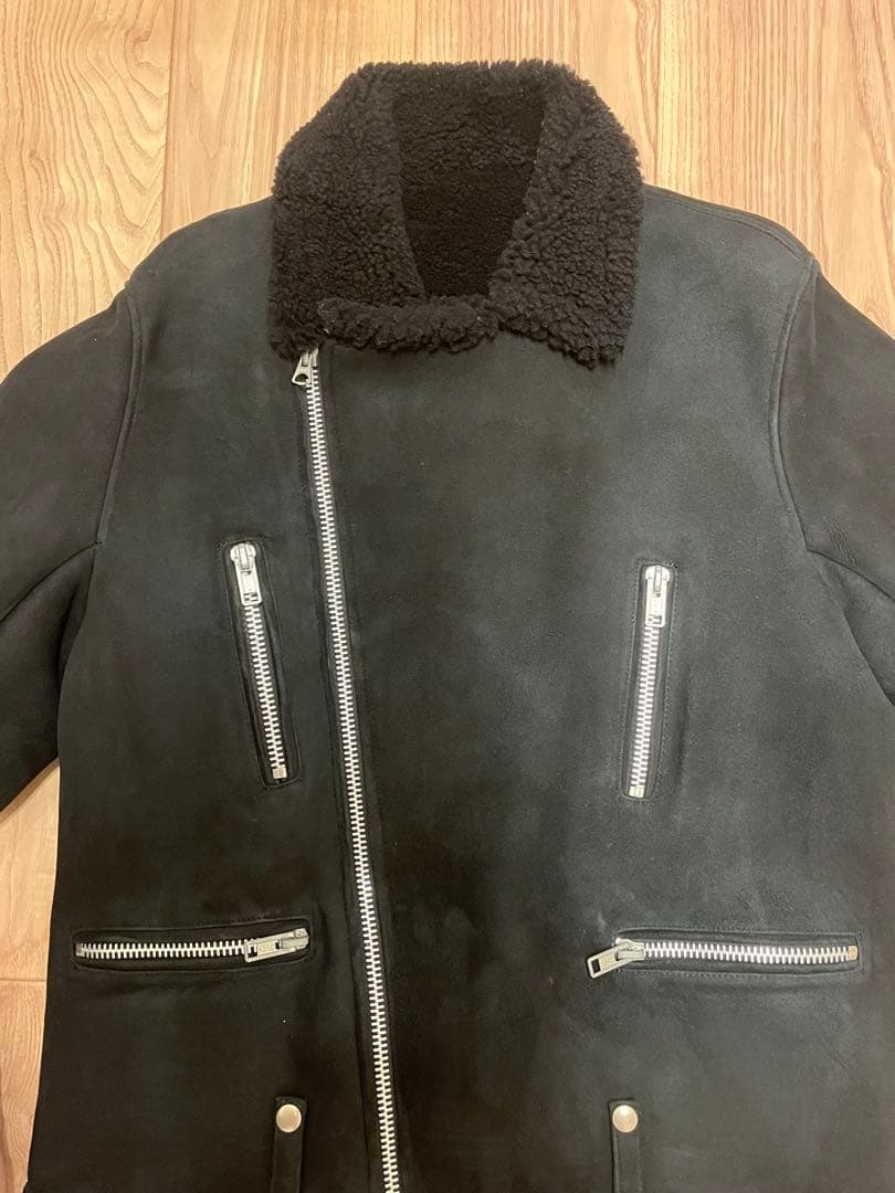 ACVM MOUTON DOUBLE RIDERS JACKET 44XL美品