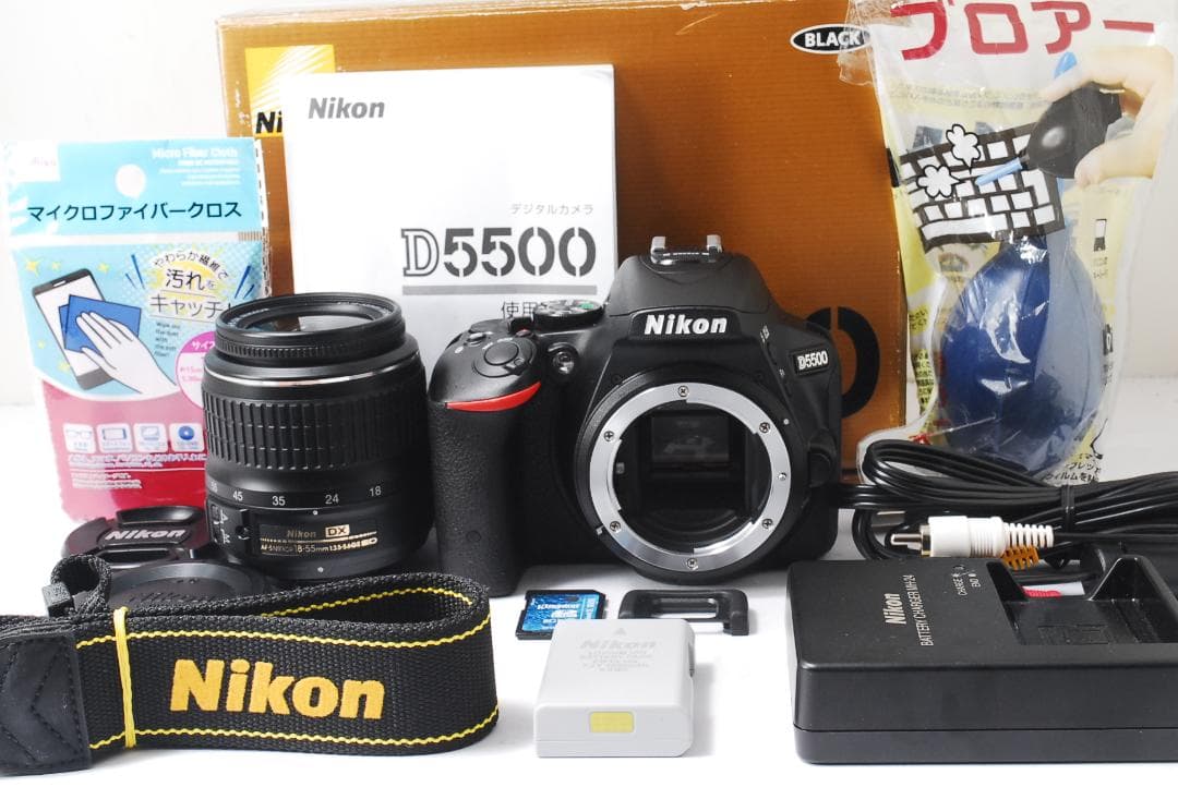 ❤スマホ転送OK❤Nikon D5500❤高性能❤超高画質2416万画素❤