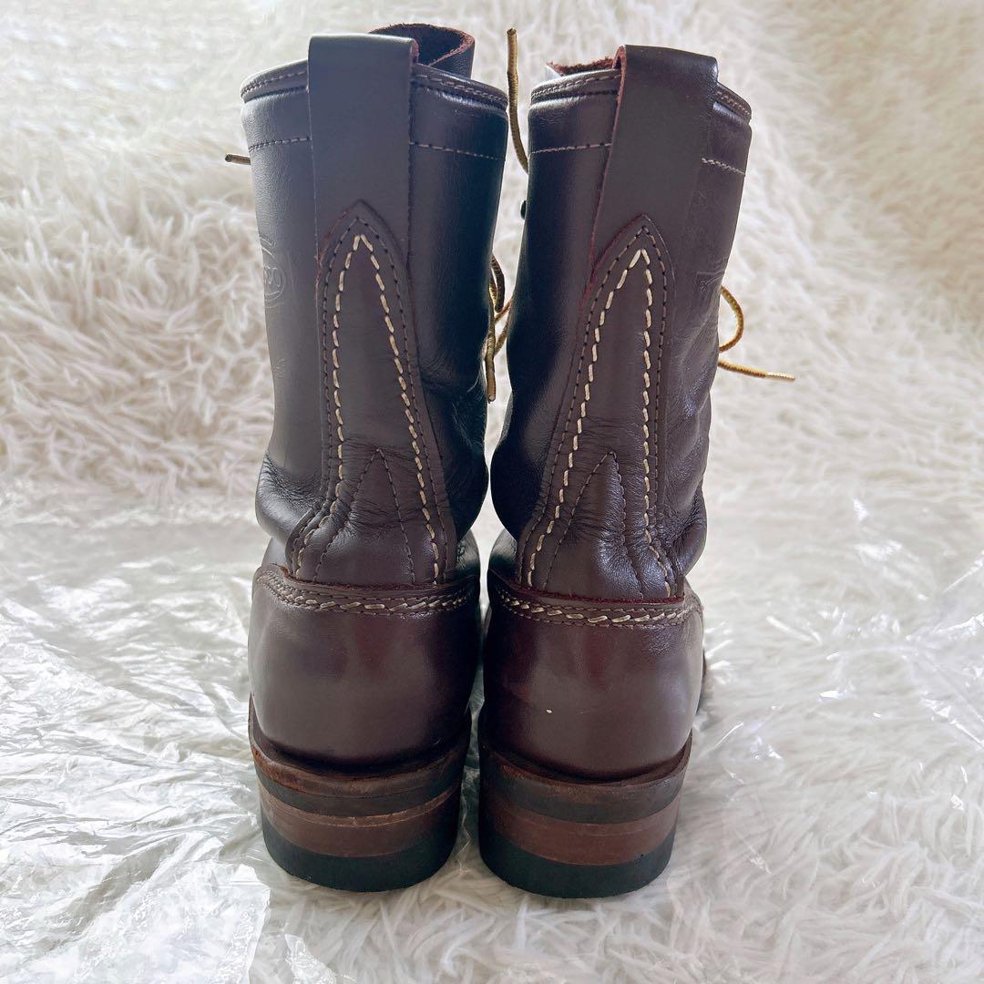 ウエスコ　ジョブマスター ブーツ　WESCO ロガーブーツ ブラウン 4D