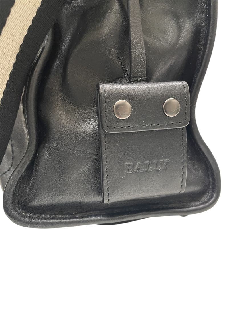【美品】BALLY 【レザー 2way トートバッグ】ブラック
