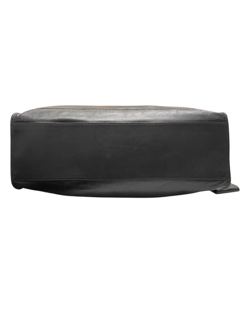 【美品】BALLY 【レザー 2way トートバッグ】ブラック