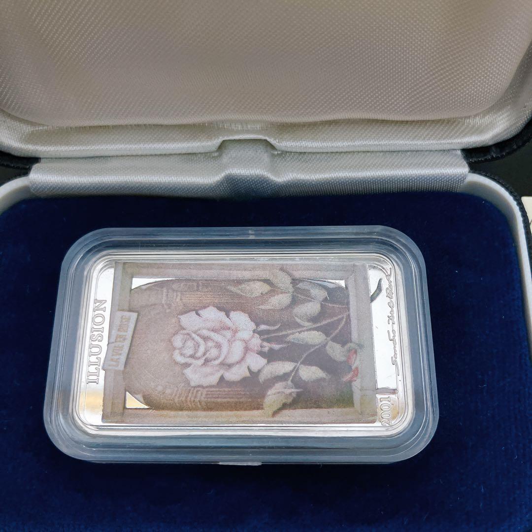 9SAM8 コンゴ民主共和国 10フラン イリュージョンラヴィアンローズ