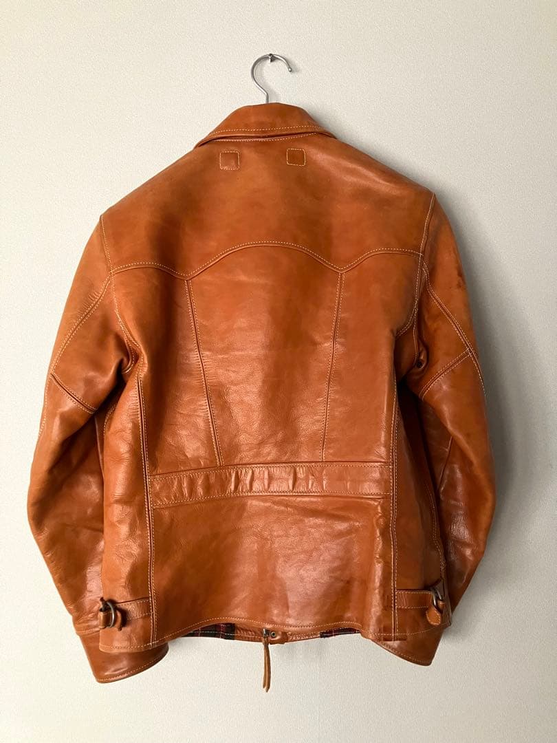 レインボーカントリー　レザージャケット36