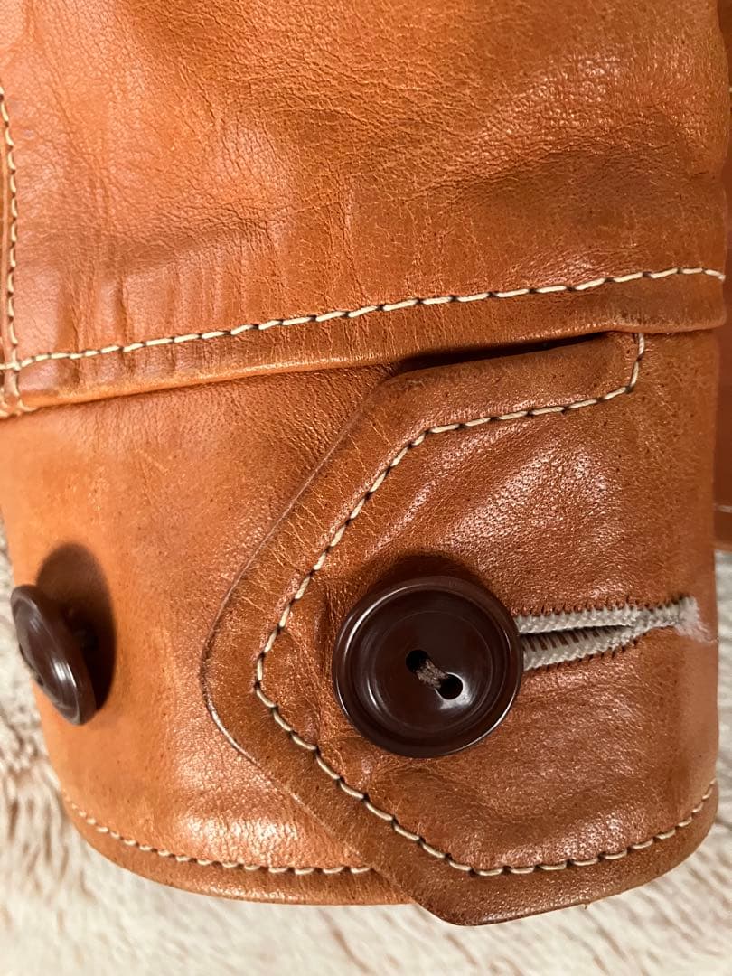 レインボーカントリー　レザージャケット36