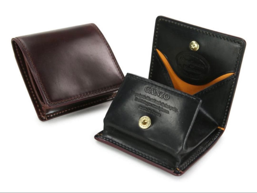 GANZO SHELL CORDOVAN 2（シェルコードバン2)BOX小銭入れ