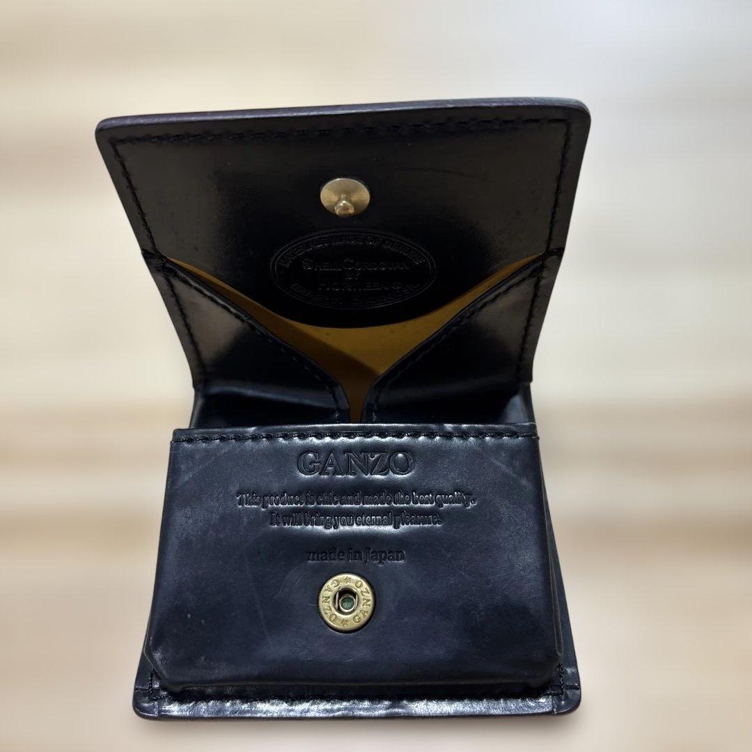 GANZO SHELL CORDOVAN 2（シェルコードバン2)BOX小銭入れ