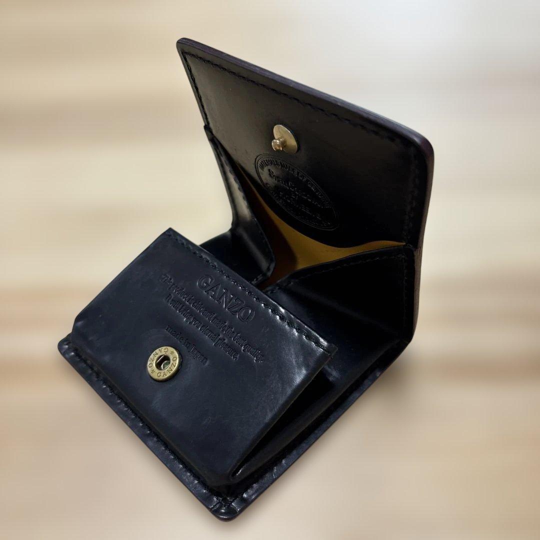 GANZO SHELL CORDOVAN 2（シェルコードバン2)BOX小銭入れ