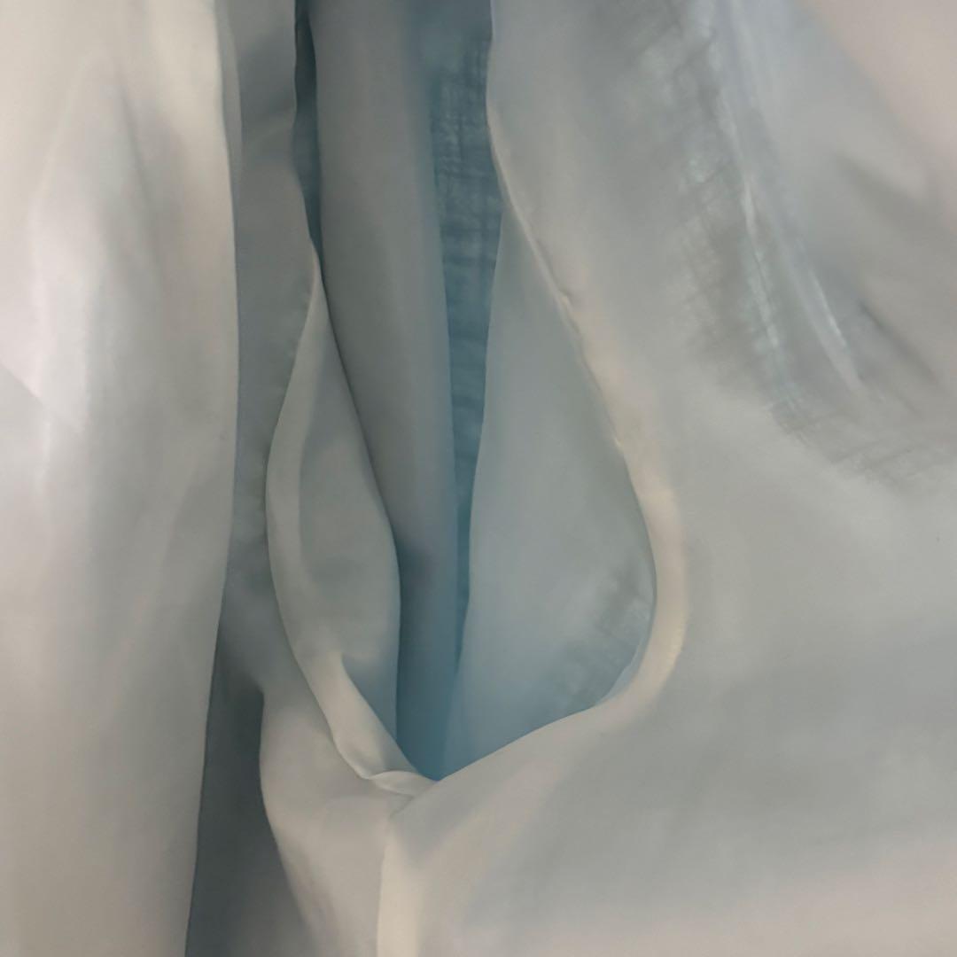 feels. 上杉柊平　リネンジップジャケット　ブルー　L