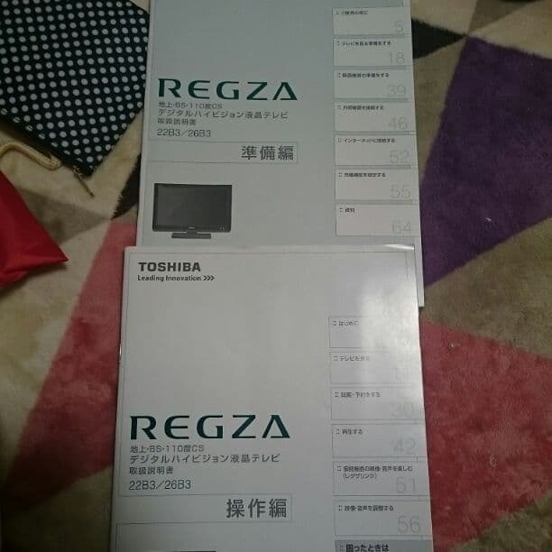 テレビ TOSHIBA REGZA 22B3