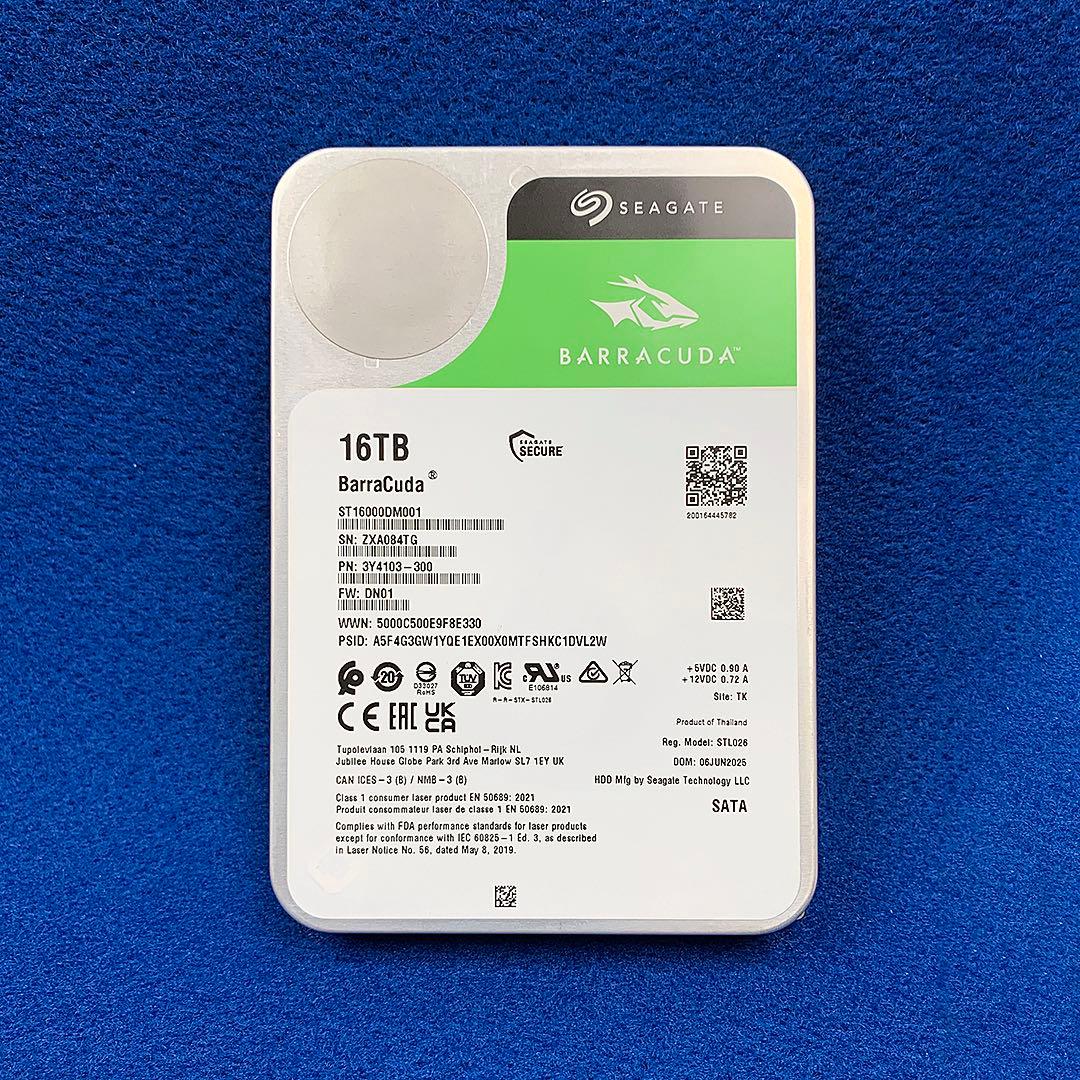 内蔵型ハードディスクドライブ Seagate ST16000DM001 16TB