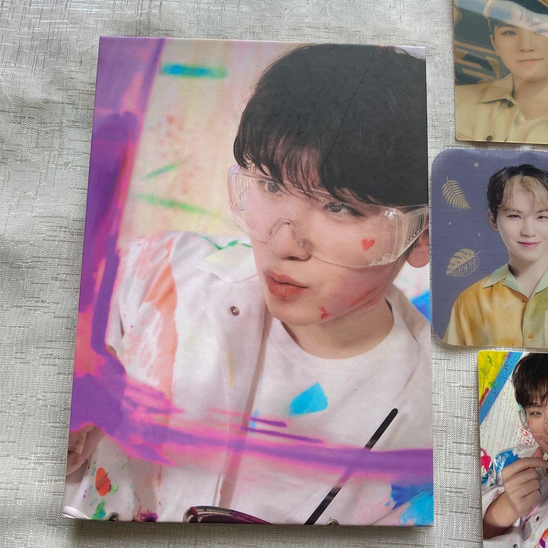 SEVENTEEN ウジ カード30枚 カードホルダーおまけ