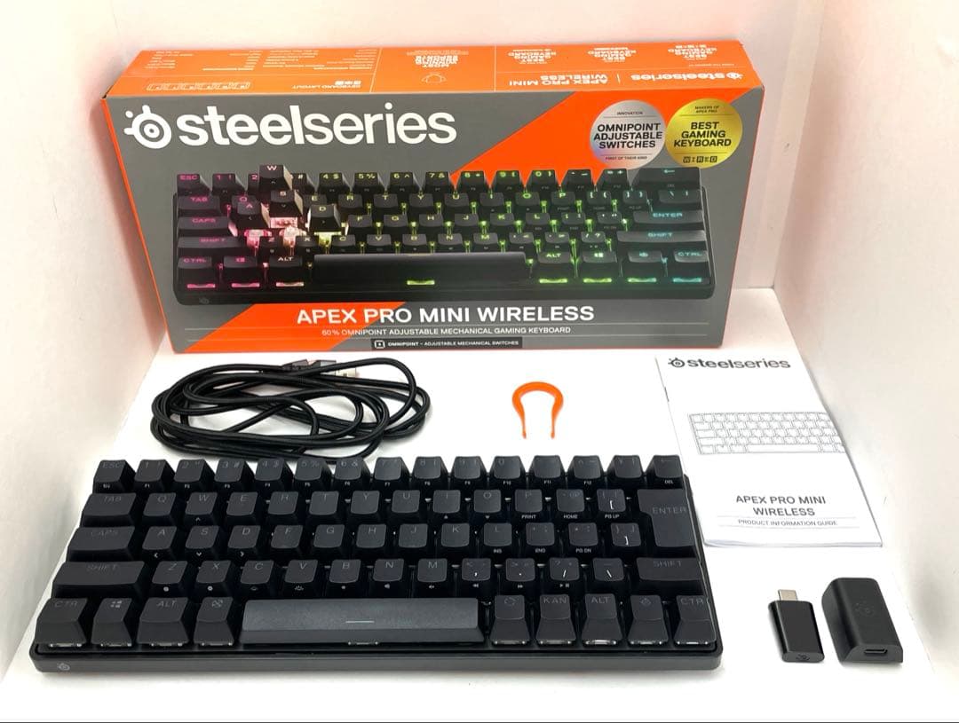 SteelSeries Apex Pro Mini Wireless キーボード