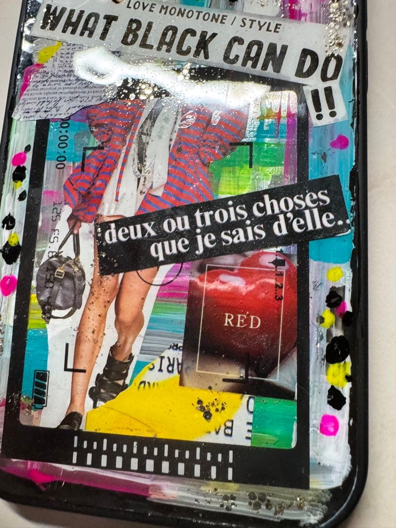 オリジナルアート 一点物 × iPhone16ケース