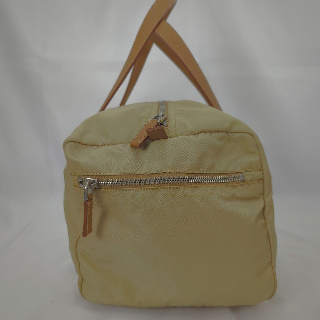 PRADA プラダ ナイロン ミニボストン バッグ ロゴ プレート