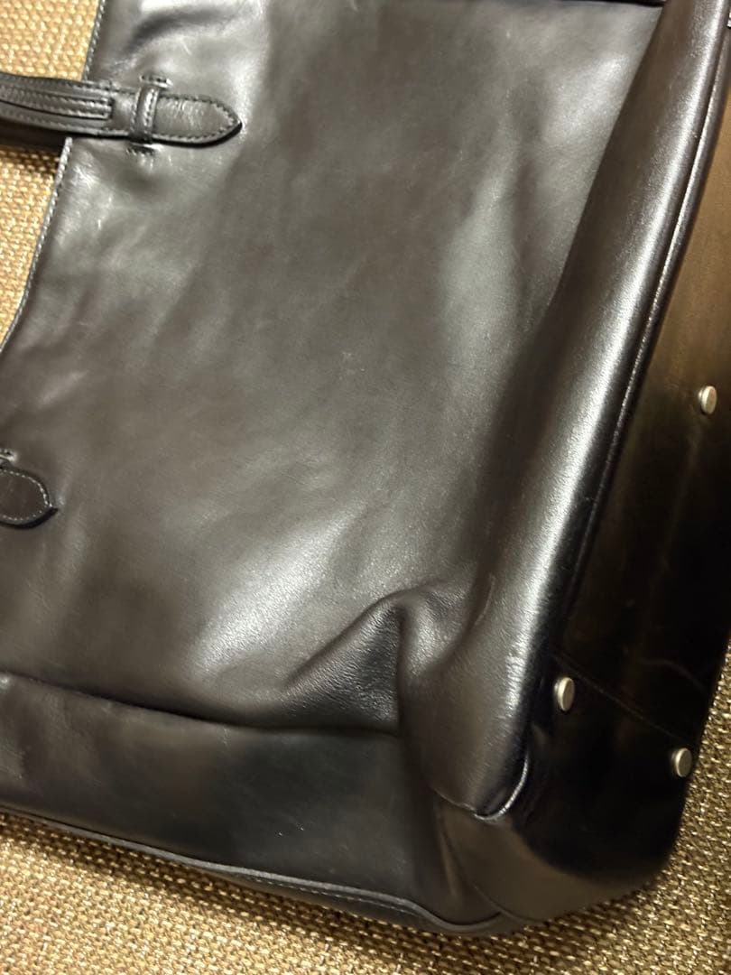 HERGOPOCH　 グレイズドレザー　トートバッグ ビジネス