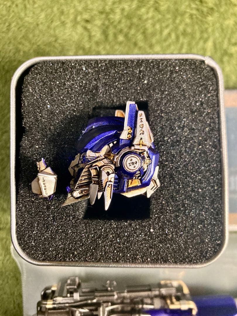 DLXオプティマスプライム用メガストライカー＋MPMスケール細密カスタムヘッド