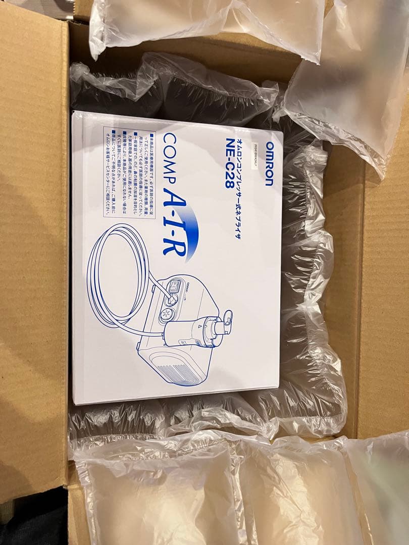 オムロン ネブライザー 新品未使用 付属品有