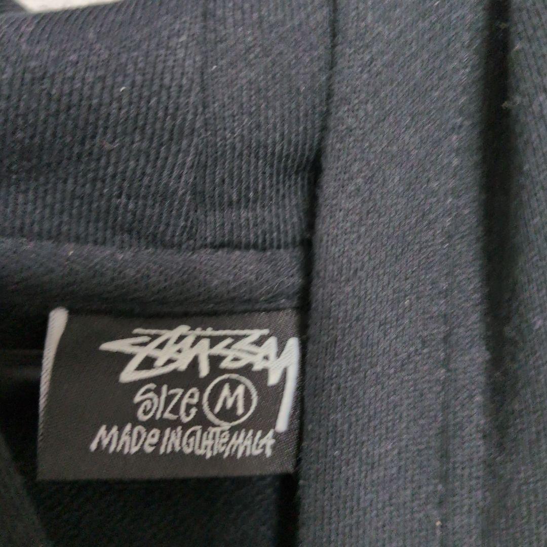 Stussy ブラック パーカー M