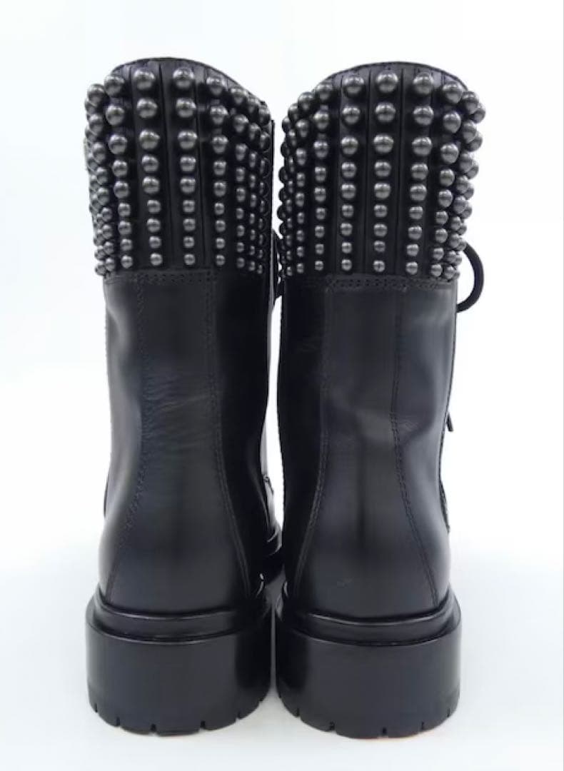 新品同様　Sergio Rossi セルジオロッシ　スタッズ　ブーツ