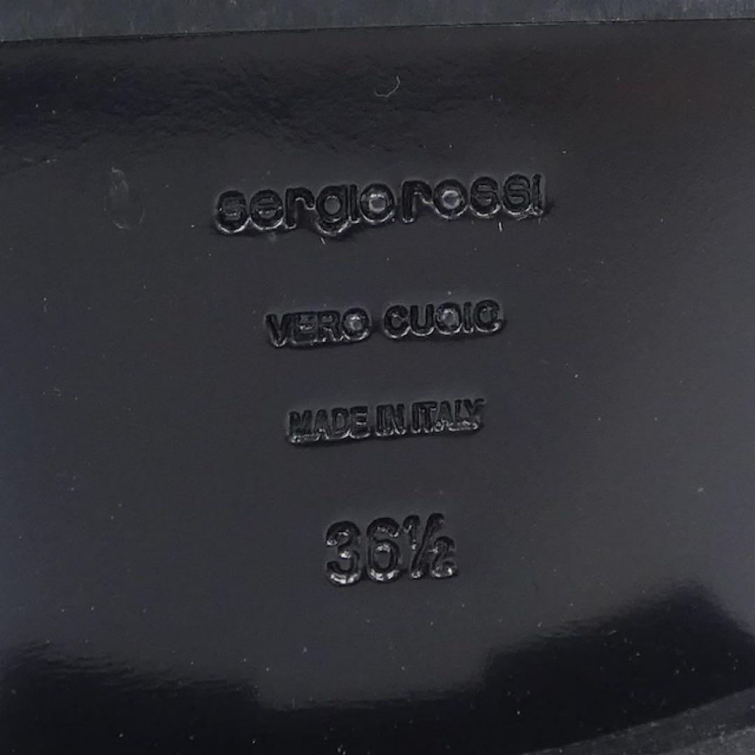 新品同様　Sergio Rossi セルジオロッシ　スタッズ　ブーツ