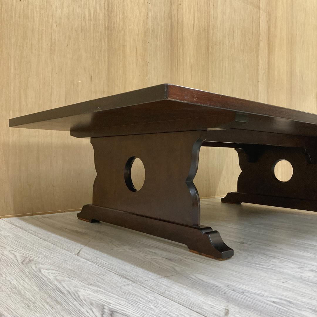 松本民芸家具　座卓　折り畳みテーブル　リビングテーブル　センターテーブル