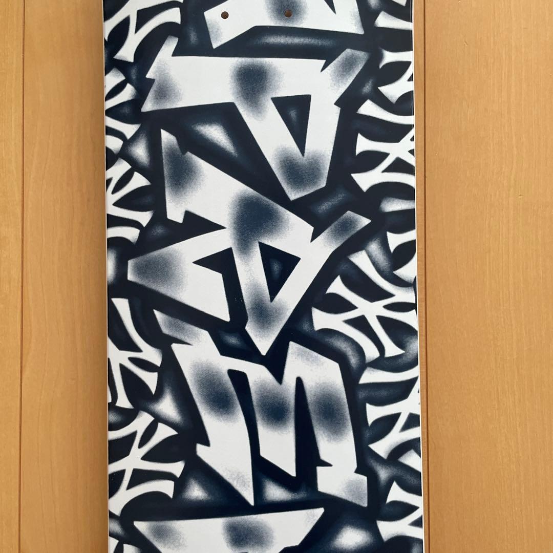 Supreme×ニューヨークヤンキース スケートボードデッキホワイト