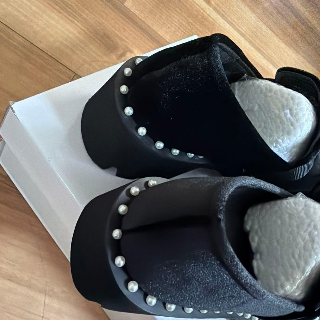 DONOBAN 新品★アキロン　パールベロアリボンローファー Sサイズ　ドノバン