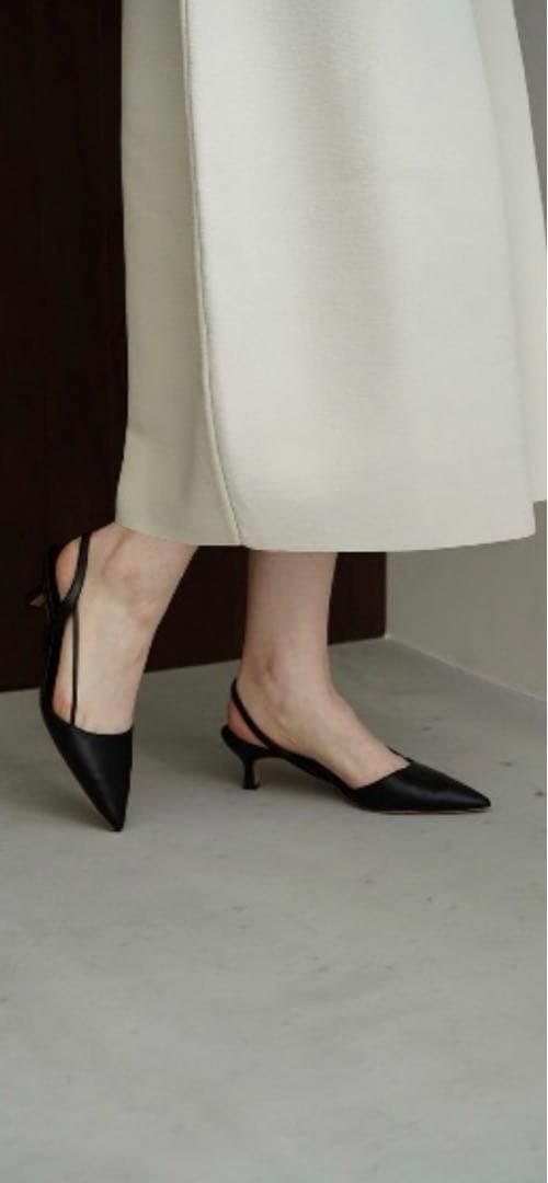 CLANE LADY LINE MULESミュール ブラック サイズ36