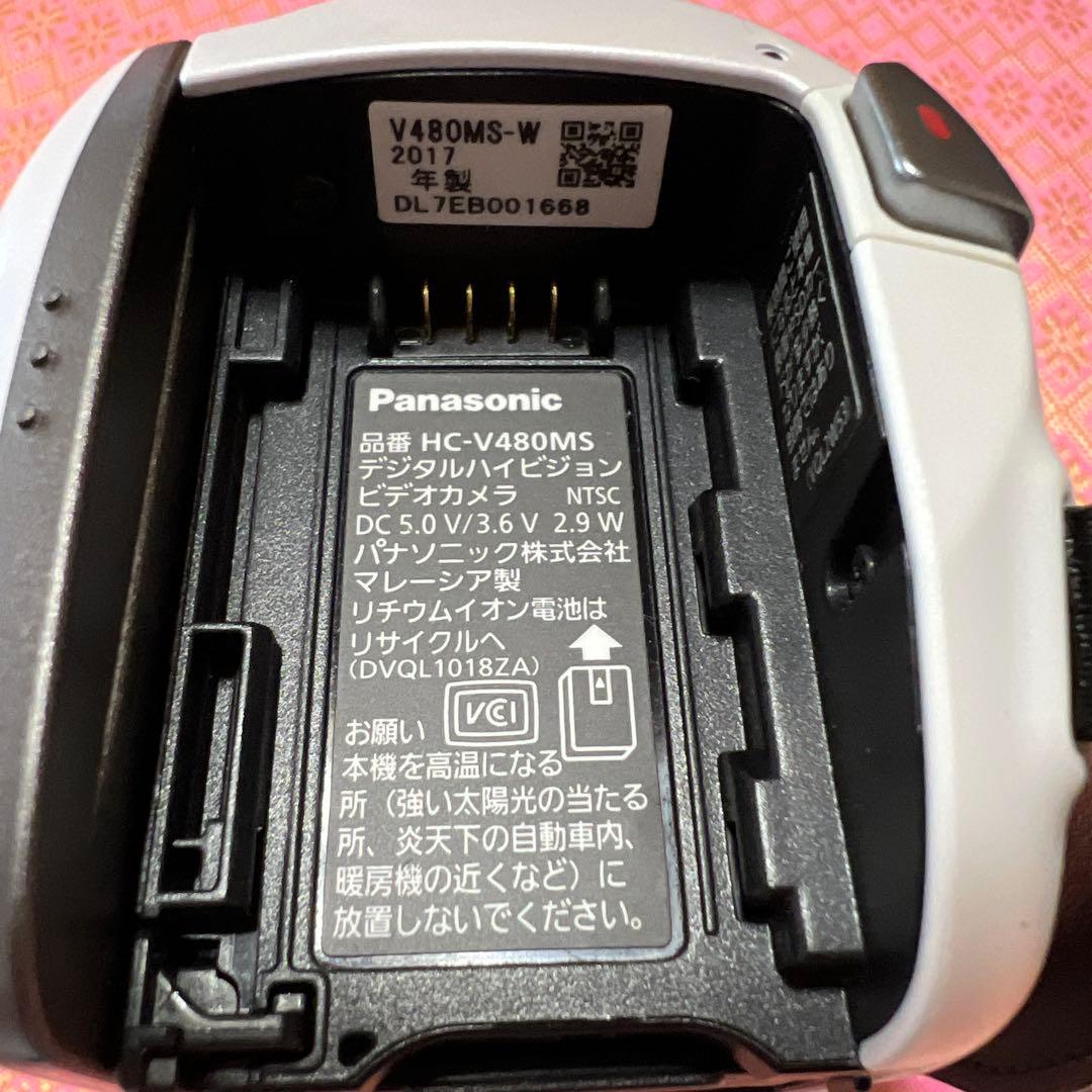 Panasonic　HC-V480MS デジタルハイビジョンビデオカメラ